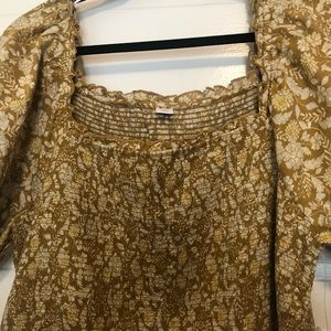 Old Navy Smocked Top Maxi Dress